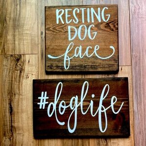Dog Signs Homemade